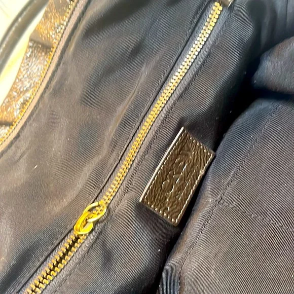 J Crew Dark Brown Patent Leather Tote - Picture 5 of 16